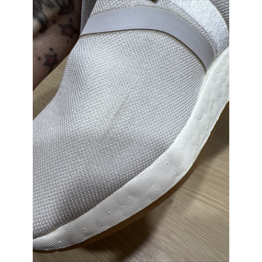 Adidas NMD_R1 White/Green Sneakers Womens Size 6 - Picture 13 of 13
